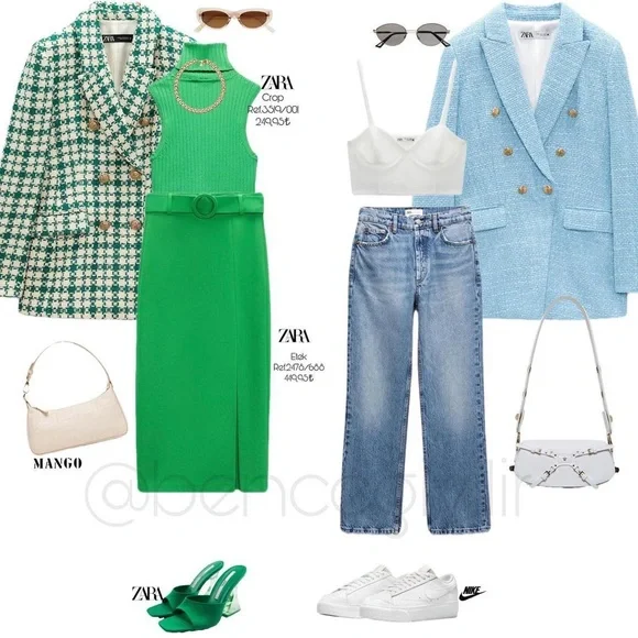 NWT ZARA BELTED PENCIL SKIRT SIZE XS - Picture 4 of 10